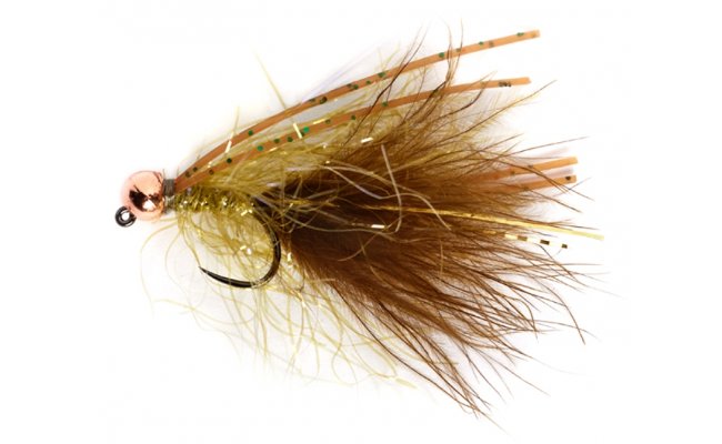 Jig streamer UV hndo-olivov s gumovmi noikami B/P Jig streamer UV hndo-olivov s gumovmi noikami B/P, vel. 10