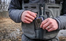 Krabika na muky Fulling Mill Pocket Box Blue - V akci