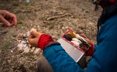 Krabika na muky Fulling Mill Streamer Box - V akci