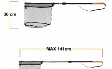 Sklpc teleskopick podbrk s magnetem Fencl Predator M Nature