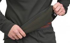 Funkn mikina Simms Midweight Core Top Quarter-Zip Carbon