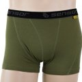 Funkční trenýrky Sensor Merino DF khaki - Přední strana