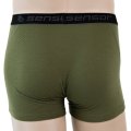 Funkční trenýrky Sensor Merino DF khaki - Zadní strana