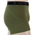 Funkční trenýrky Sensor Merino DF khaki - Boční strana