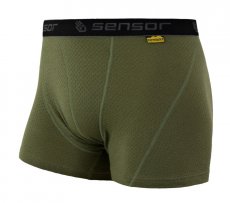 Funkn trenrky Sensor Merino DF khaki