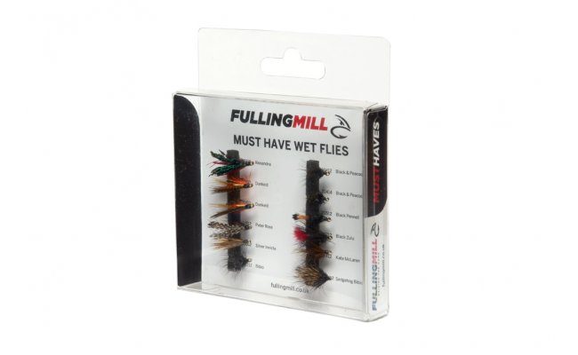 Zkladn sada mokrch muek Fulling Mill Must Have Wet Flies - Kolekce muek Zkladn sada mokrch muek Fulling Mill Must Have Wet Flies - Kolekce muek