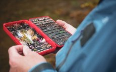 Krabika na muky Fulling Mill Tactical Box - V akci