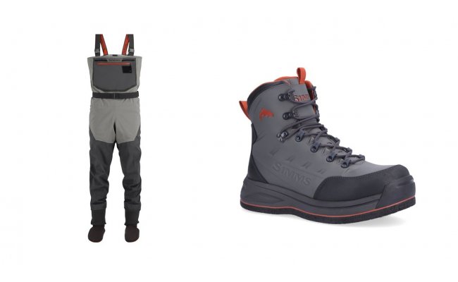 SET Brod�c� kalhoty Simms  Freestone  Stockingfoot Smoke + Brod�c� boty s plst�nou podr�kou SET Brod�c� kalhoty Simms  Freestone  Stockingfoot Smoke + Brod�c� boty s plst�nou podr�kou