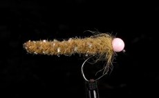 enylka Hends MOP Chenille zlato olivov